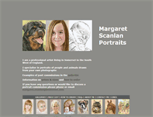 Tablet Screenshot of margaretscanlan.co.uk